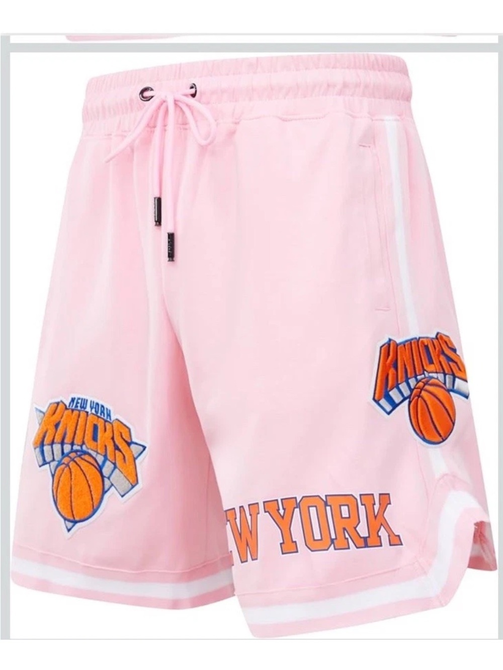 NEW YORK KNICKS PINK MEN WOMEN SHORTS PRO STANDARD Size X LARGE